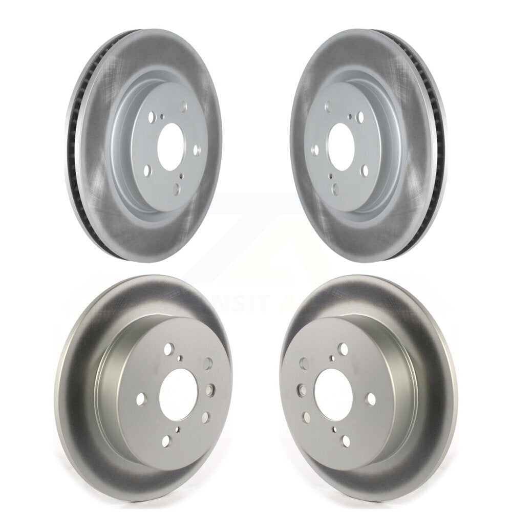 Genius KG-101298 Disc Brake Rotor for 2018-2024 Toyota Camry - Front and Rear