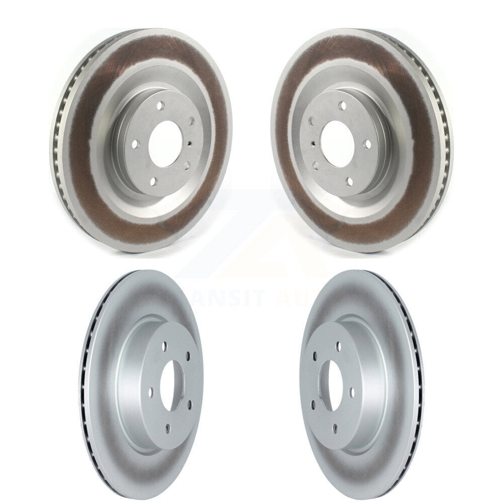 Genius KG-101302 Disc Brake Rotor for 2019-2024 INFINITI QX55, INFINITI QX50 - Front and Rear