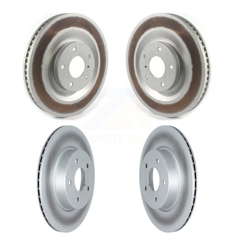 Genius KG-101302 Disc Brake Rotor for 2019-2024 INFINITI QX55, INFINITI QX50 - Front and Rear