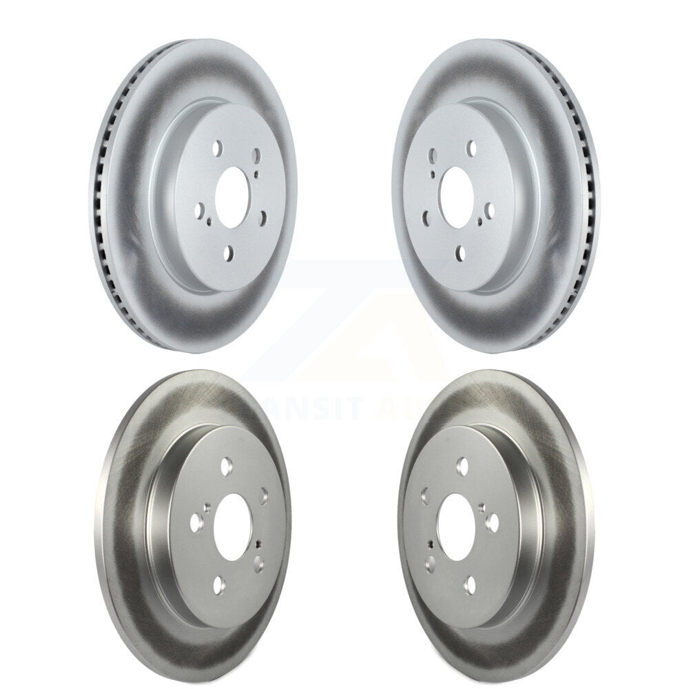 Genius KG-101306 Disc Brake Rotor for 2019-2022 Toyota Corolla, Toyota Prius Prime - Front and Rear