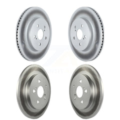 Genius KG-101306 Disc Brake Rotor for 2019-2022 Toyota Corolla, Toyota Prius Prime - Front and Rear