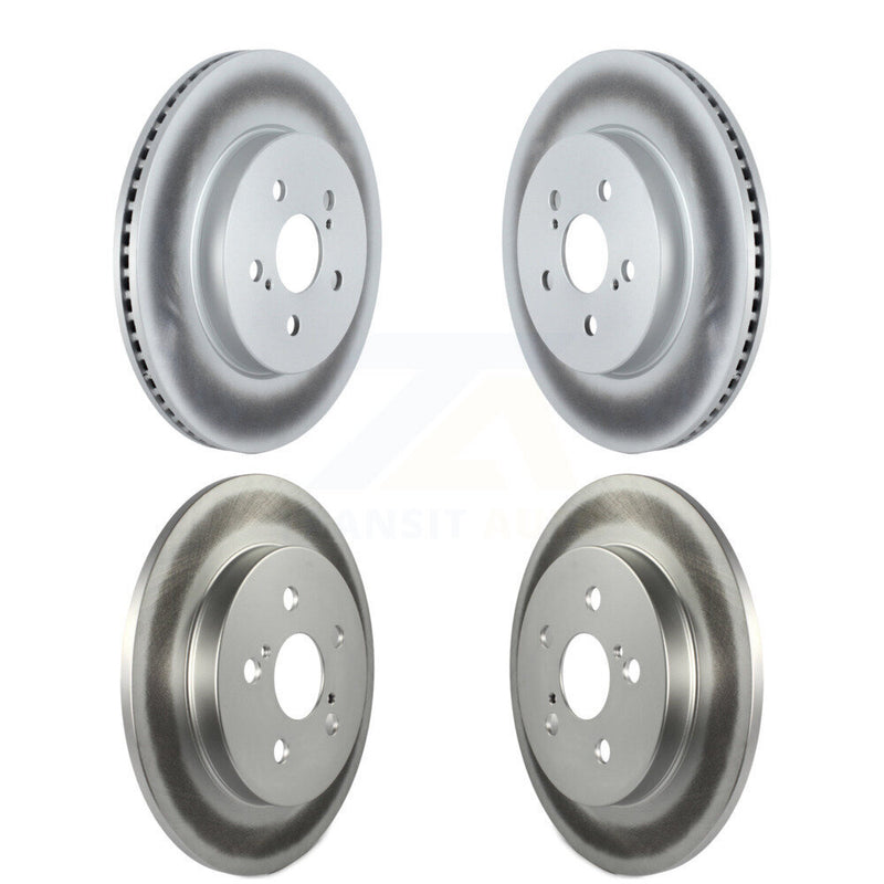 Genius KG-101306 Disc Brake Rotor for 2019-2022 Toyota Corolla, Toyota Prius Prime - Front and Rear