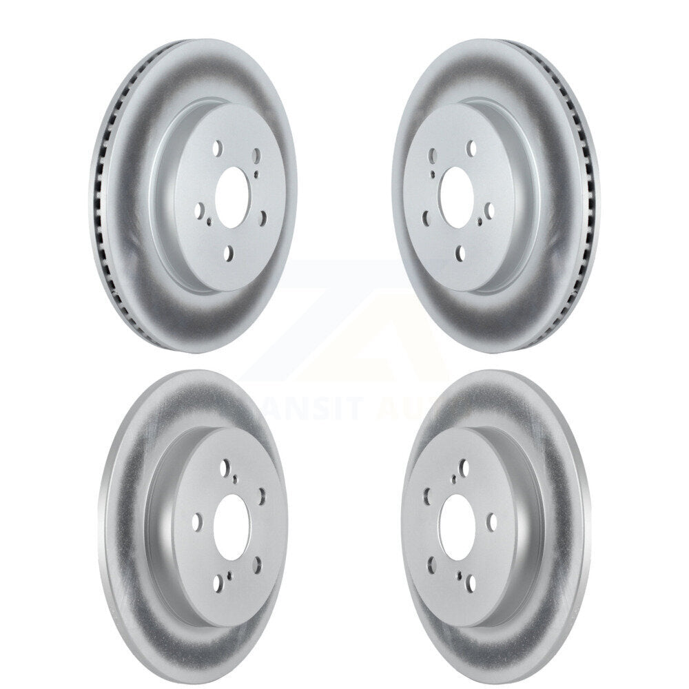 Genius KG-101307 Disc Brake Rotor for 2019-2024 Toyota Corolla - Front and Rear