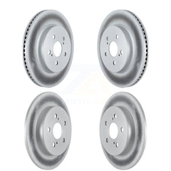 Genius KG-101307 Disc Brake Rotor for 2019-2024 Toyota Corolla - Front and Rear