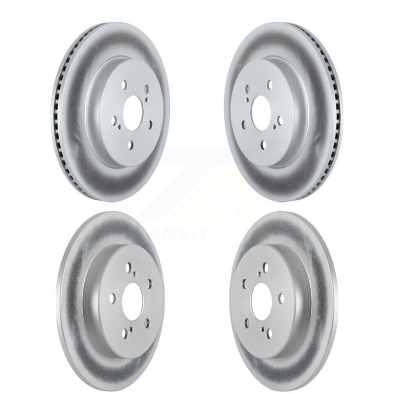 Genius KG-101307 Disc Brake Rotor for 2019-2024 Toyota Corolla - Front and Rear
