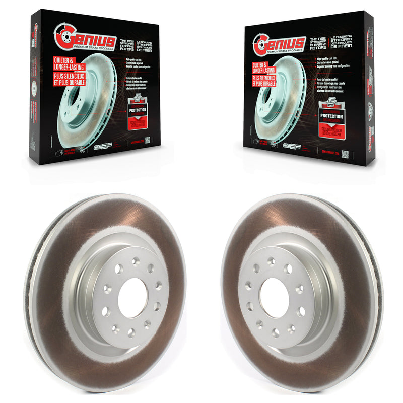 Genius KG-101310 Disc Brake Rotor for 2014-2024 Cadillac CT5, Chevrolet Camaro and More - Front