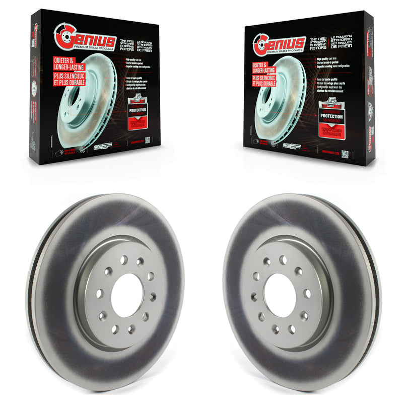 Genius KG-101312 Disc Brake Rotor for 2016-2021 Buick Regal Sportback, Buick Regal TourX and More - Front