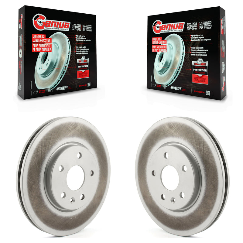 Genius KG-101313 Disc Brake Rotor for 2019-2025 Buick Envision, Cadillac XT4 - Front