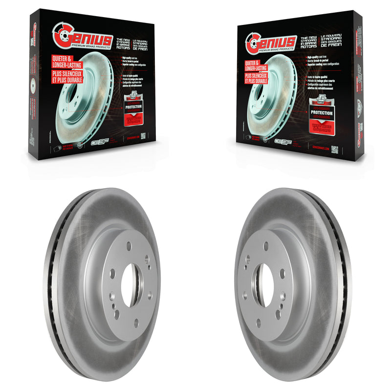 Genius KG-101314 Disc Brake Rotor for 2019-2024 Chevrolet Silverado 1500 LTD, GMC Sierra 1500 Limited and More - Front