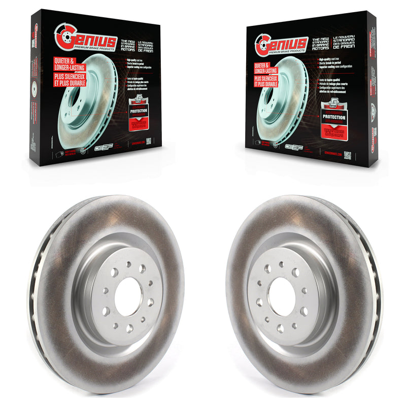 Genius KG-101318 Disc Brake Rotor for 2015-2022 Ram ProMaster City - Front