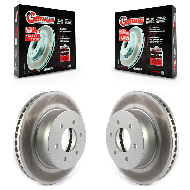 Genius KG-101329 Disc Brake Rotor for 2016-2024 Nissan TITAN XD - Front