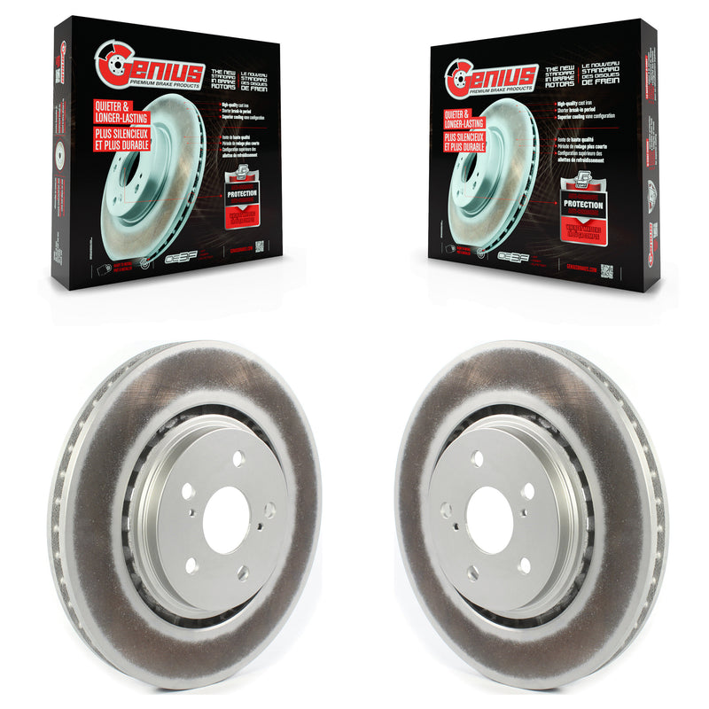 Genius KG-101331 Disc Brake Rotor for 2016-2024 Toyota Crown, Lexus NX250 and More - Front