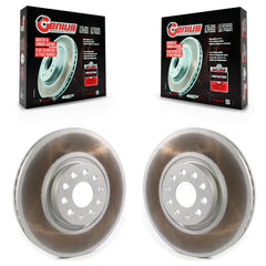 Genius KG-101339 Disc Brake Rotor for 2018-2024 Volkswagen Atlas, Volkswagen Atlas Cross Sport - Front