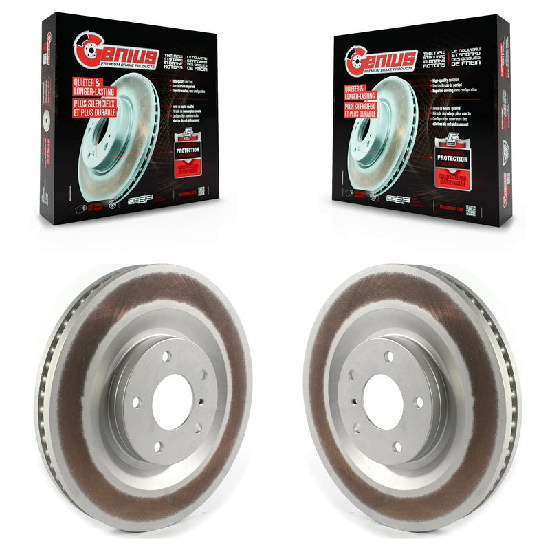 Genius KG-101342 Disc Brake Rotor for 2019-2024 INFINITI QX55, INFINITI QX50 - Front