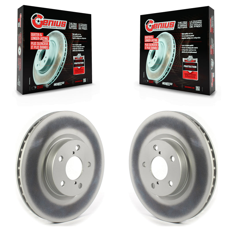 Genius KG-101345 Disc Brake Rotor for 2017-2023 Subaru Impreza - Front