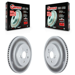 Genius KG-101346 Disc Brake Rotor for 2019-2024 Toyota Corolla, Toyota Prius Prime, Volvo V60 Cross Country - Front