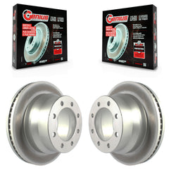 Genius KG-101348 Disc Brake Rotor for 2009-2020 Chevrolet Express 4500, Chevrolet Express 3500 and More - Rear