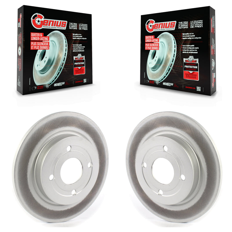 Genius KG-101356 Disc Brake Rotor for 2018-2022 Ford EcoSport - Rear