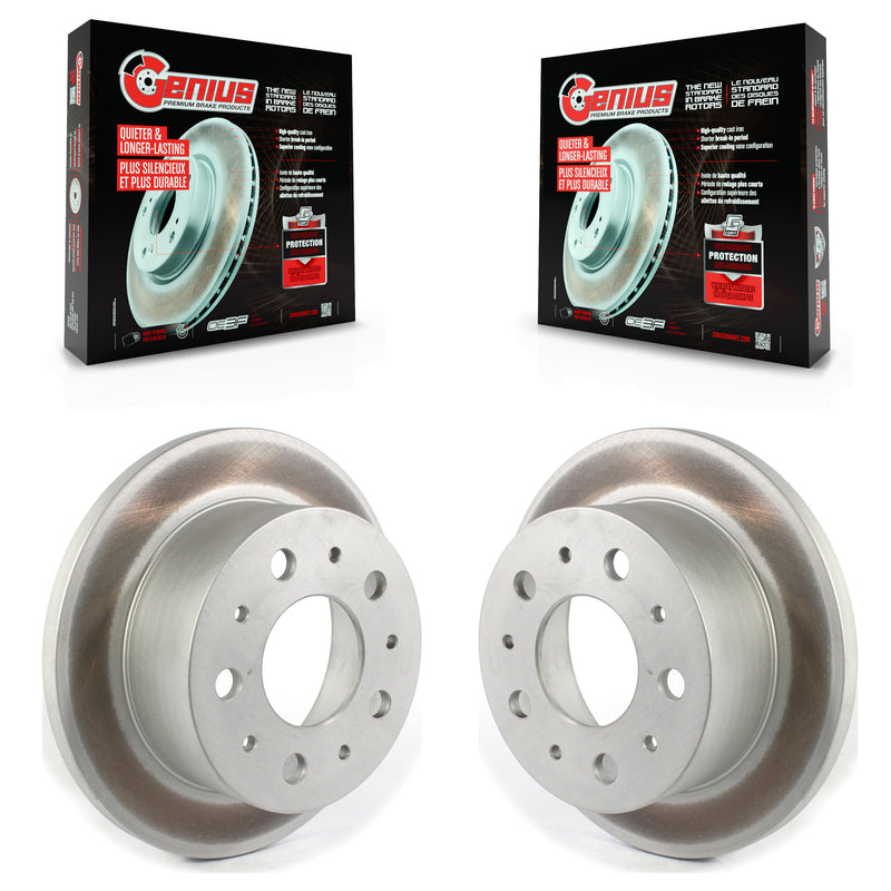 Genius KG-101357 Disc Brake Rotor for 2014-2021 Ram ProMaster 1500, Ram ProMaster 2500, Ram ProMaster 3500 - Rear