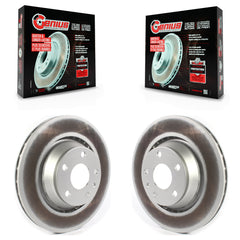 Genius KG-101362 Disc Brake Rotor for 2008-2015 Audi TT Quattro, Audi TT RS Quattro and More - Rear