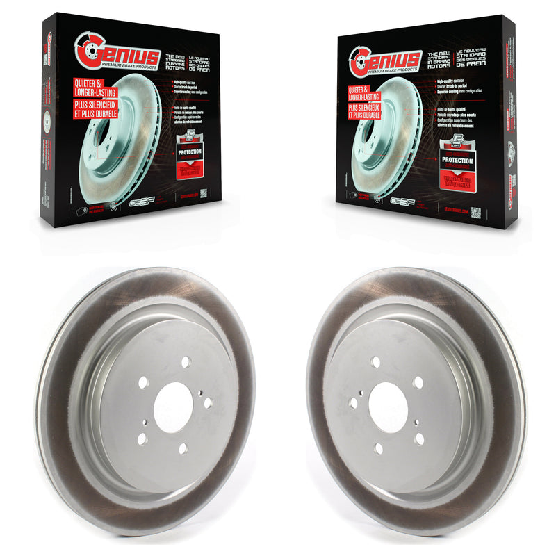Genius KG-101365 Disc Brake Rotor for 2016-2022 Lexus RX350L, Lexus RX450hL and More - Rear