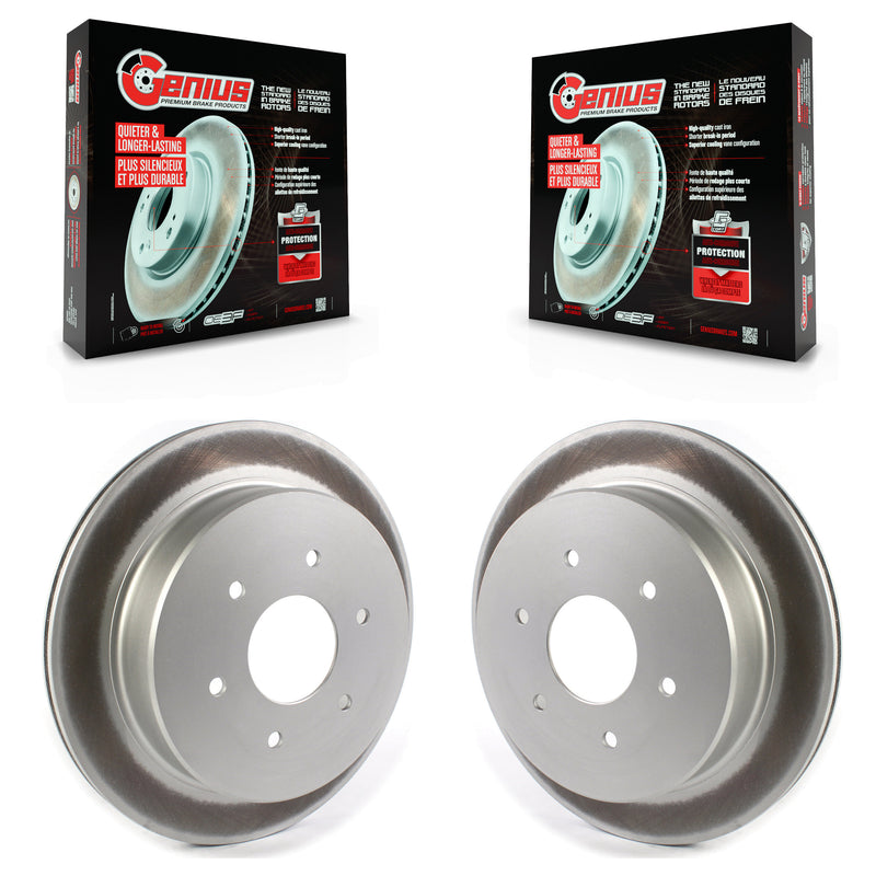 Genius KG-101369 Disc Brake Rotor for 2017-2024 Nissan TITAN - Rear