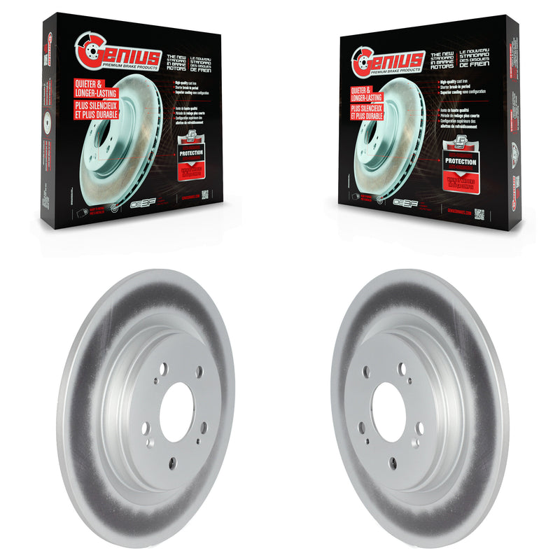 Genius KG-101373 Disc Brake Rotor for 2018-2024 Honda Pilot, Honda Odyssey - Rear