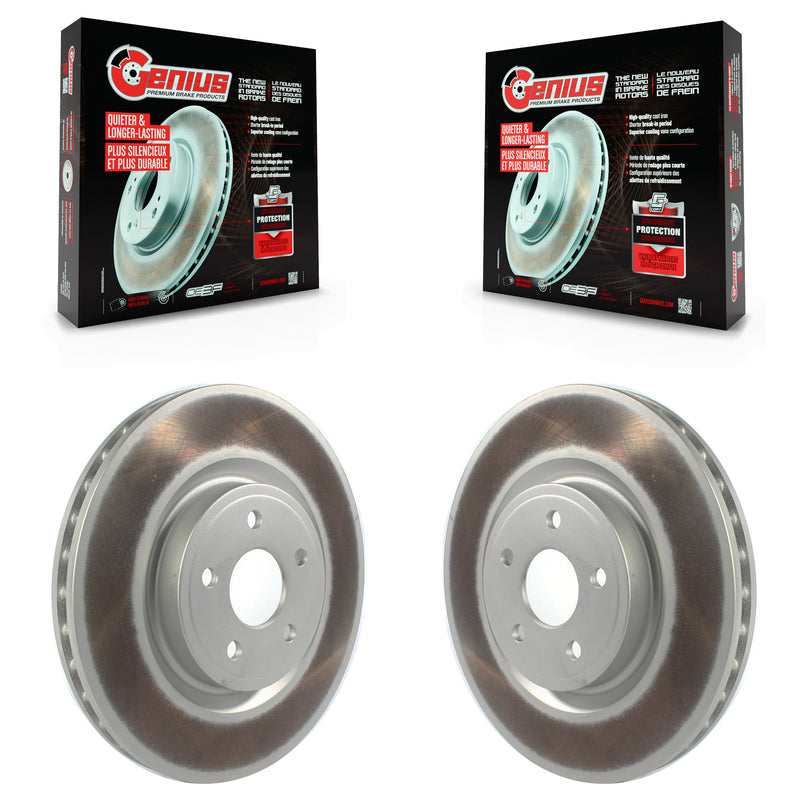 Genius KG-101391 Disc Brake Rotor for 2012-2020 Dodge Durango, Jeep Grand Cherokee - Front