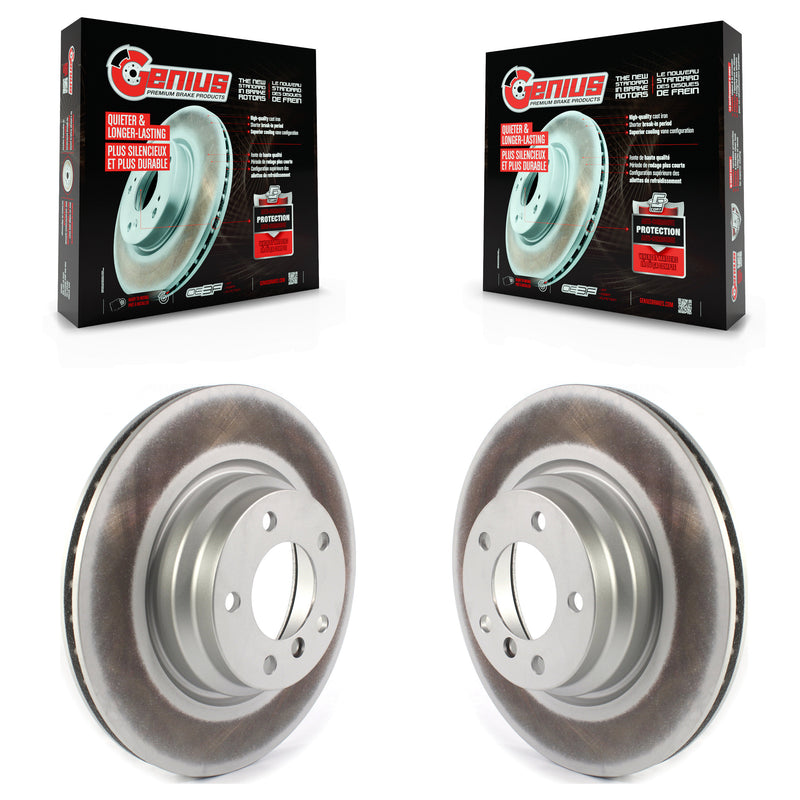 Genius KG-101392 Disc Brake Rotor for 2006-2012 BMW X1, BMW 330i, BMW 330xi - Front