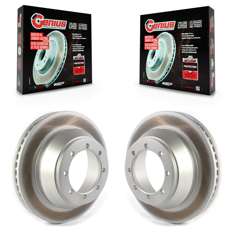 Genius KG-101393 Disc Brake Rotor for 2008-2023 Ford E-450 Super Duty - Rear