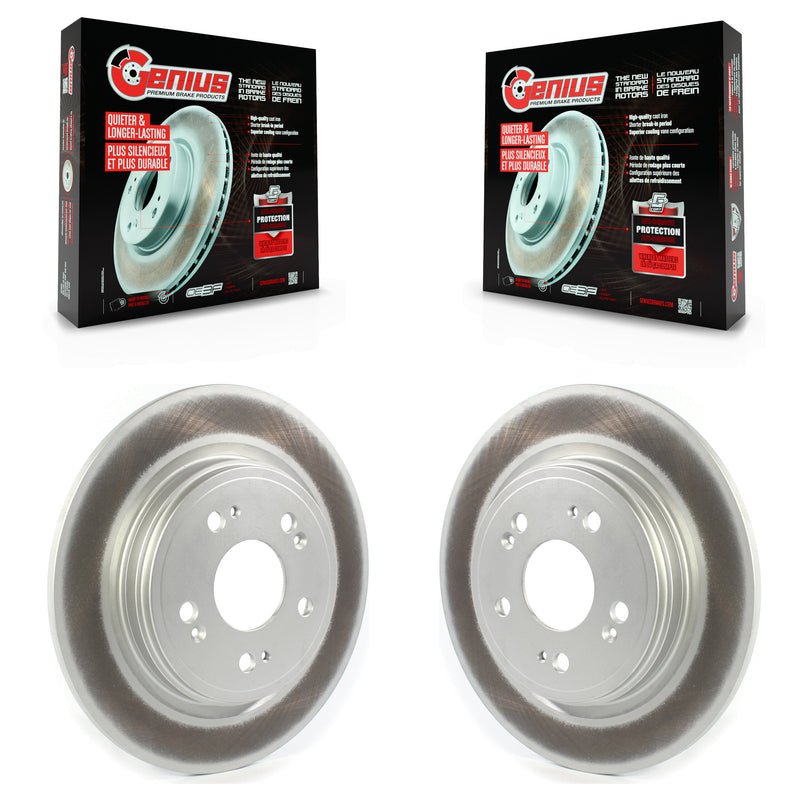 Genius KG-101395 Disc Brake Rotor for 2014-2020 Acura RLX - Rear