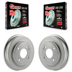 Genius KG-101398 Brake Drum for 1986-2008 Honda Fit, Honda Civic and More - Rear