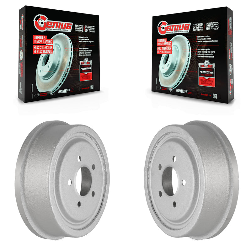 Genius KG-101399 Brake Drum for 1980-2010 Mazda B2300, Ford Ranger and More - Rear
