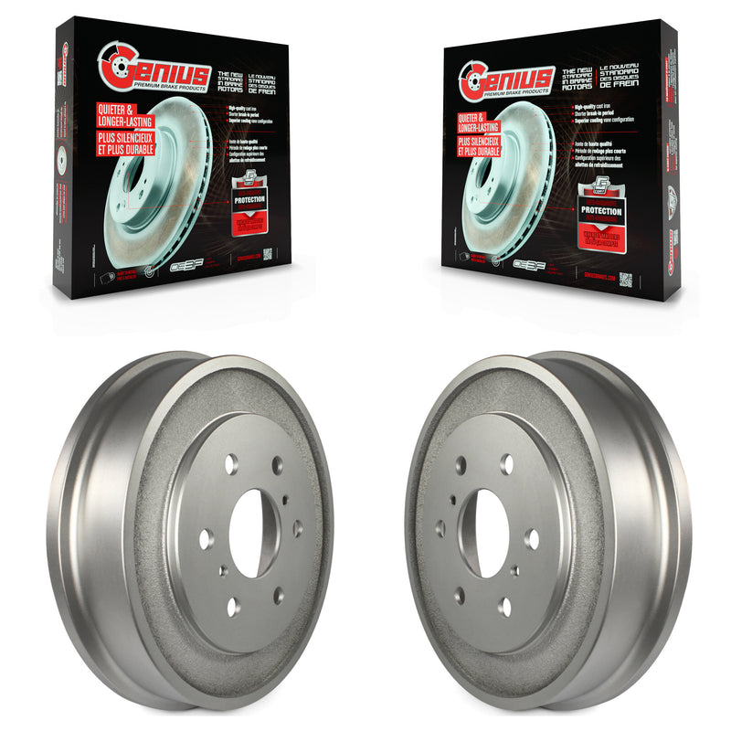 Genius KG-101409 Brake Drum for 2005-2008 Chevrolet Silverado 1500 Classic, GMC Sierra 1500 Classic and More - Rear