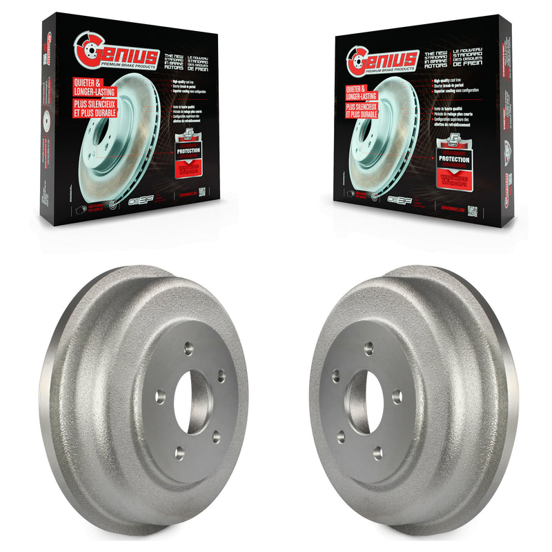 Genius KG-101410 Brake Drum for 2010-2013 Ford Transit Connect - Rear