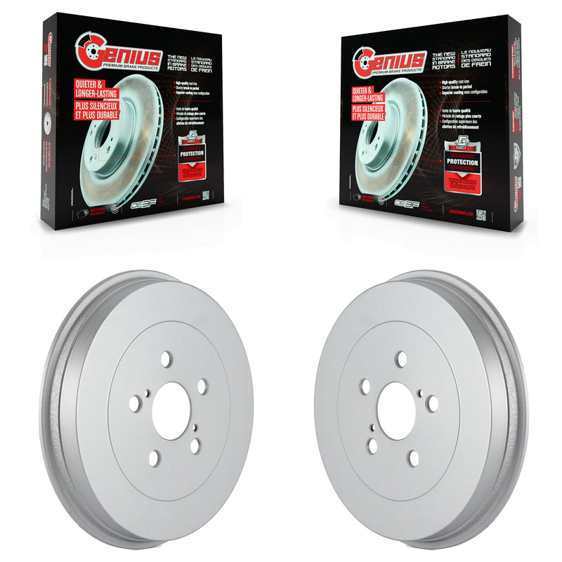 Genius KG-101411 Brake Drum for 2003-2008 Pontiac Vibe, Toyota Matrix - Rear