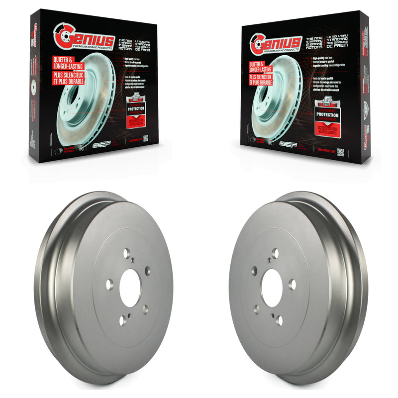 Genius KG-101419 Brake Drum for 2009-2019 Toyota Corolla - Rear