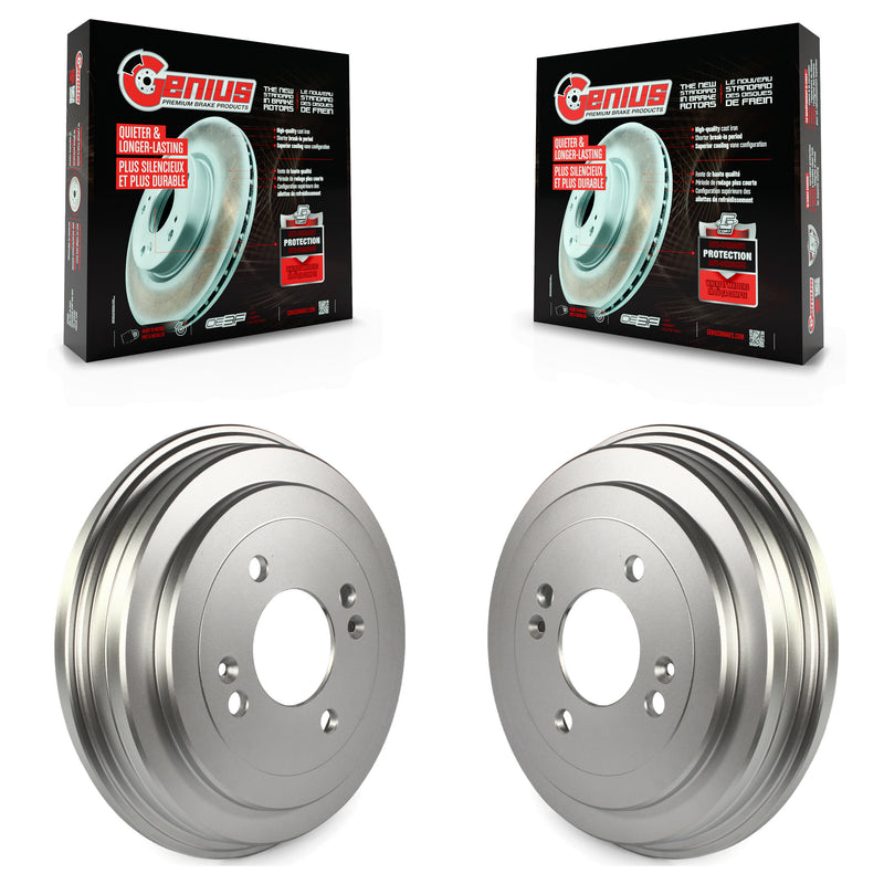 Genius KG-101420 Brake Drum for 2006-2011 Hyundai Accent, Kia Rio, Kia Rio5 - Rear