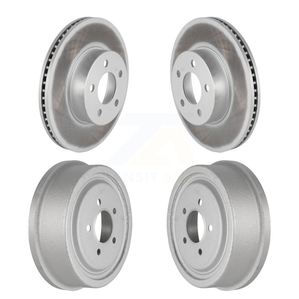 Genius KG-101426 Disc Brake Rotor and Hub Assembly for 2004-2010 Mazda B4000, Ford Ranger - Front and Rear