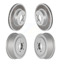 Genius KG-101426 Disc Brake Rotor and Hub Assembly for 2004-2010 Mazda B4000, Ford Ranger - Front and Rear