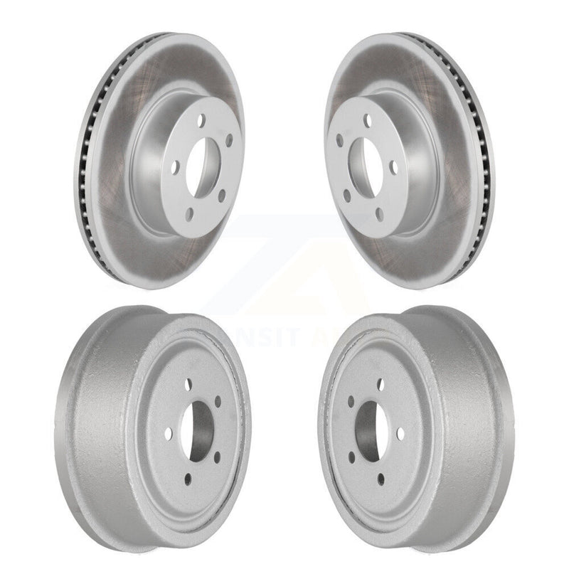Genius KG-101426 Disc Brake Rotor and Hub Assembly for 2004-2010 Mazda B4000, Ford Ranger - Front and Rear