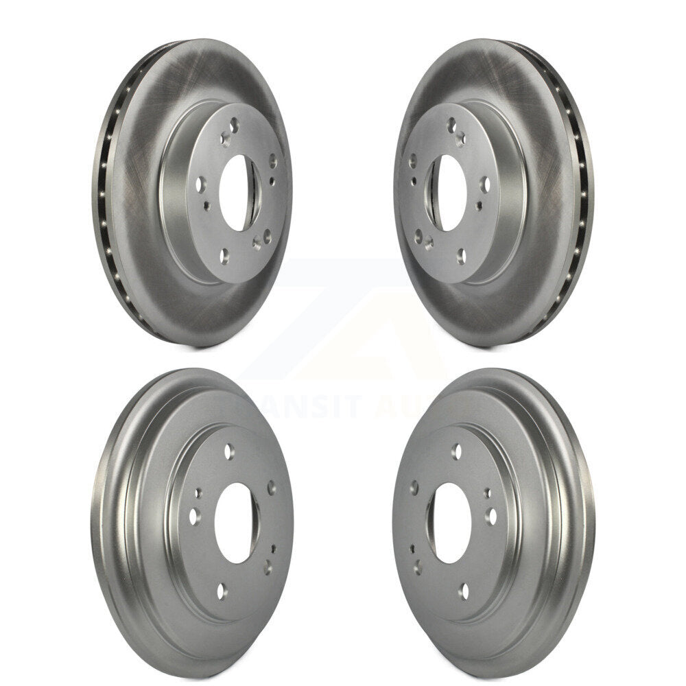 Genius KG-101429 Disc Brake Rotor and Hub Assembly for 2006-2011 Honda Civic - Front and Rear