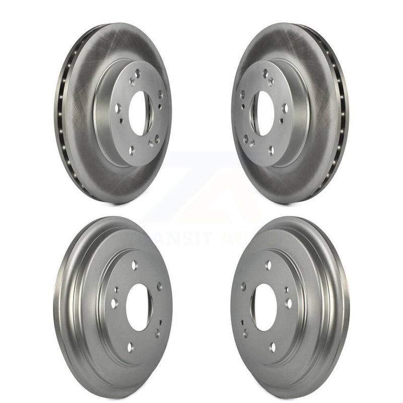 Genius KG-101429 Disc Brake Rotor and Hub Assembly for 2006-2011 Honda Civic - Front and Rear