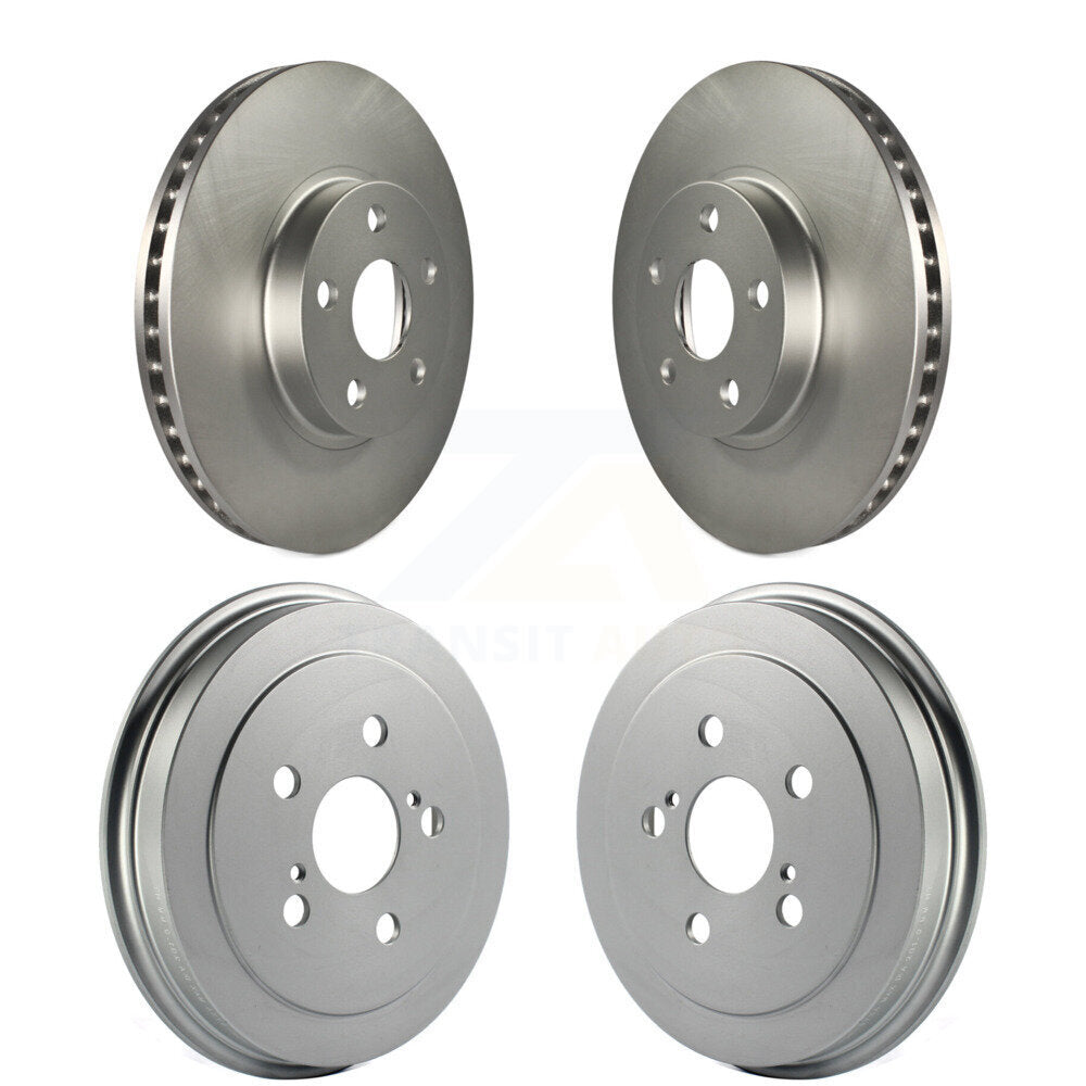 Genius KG-101430 Disc Brake Rotor and Hub Assembly for 2000-2008 Toyota Corolla, Toyota Celica - Front and Rear