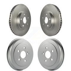 Genius KG-101430 Disc Brake Rotor and Hub Assembly for 2000-2008 Toyota Corolla, Toyota Celica - Front and Rear