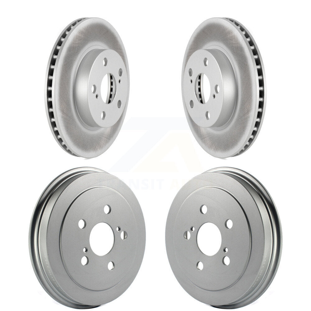 Genius KG-101431 Disc Brake Rotor and Hub Assembly for 2004-2008 Toyota Prius - Front and Rear