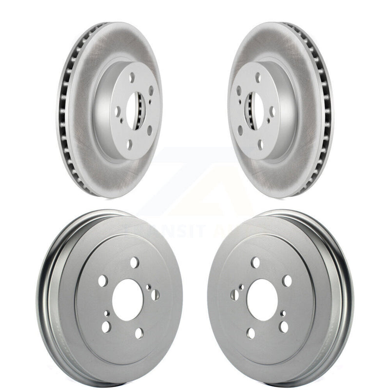 Genius KG-101431 Disc Brake Rotor and Hub Assembly for 2004-2008 Toyota Prius - Front and Rear