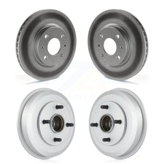 Genius KG-101432 Disc Brake Rotor and Hub Assembly for 2008 Ford Focus - Front and Rear
