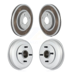 Genius KG-101433 Disc Brake Rotor and Hub Assembly for 2005-2007 Ford Focus - Front and Rear