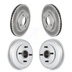 Genius KG-101434 Disc Brake Rotor and Hub Assembly for 2000-2004 Ford Focus - Front and Rear